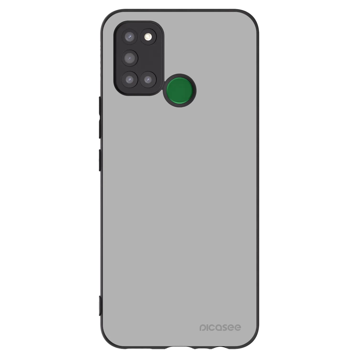 Picasee Realme 7i Hülle - Schwarzes Silikon - Stone