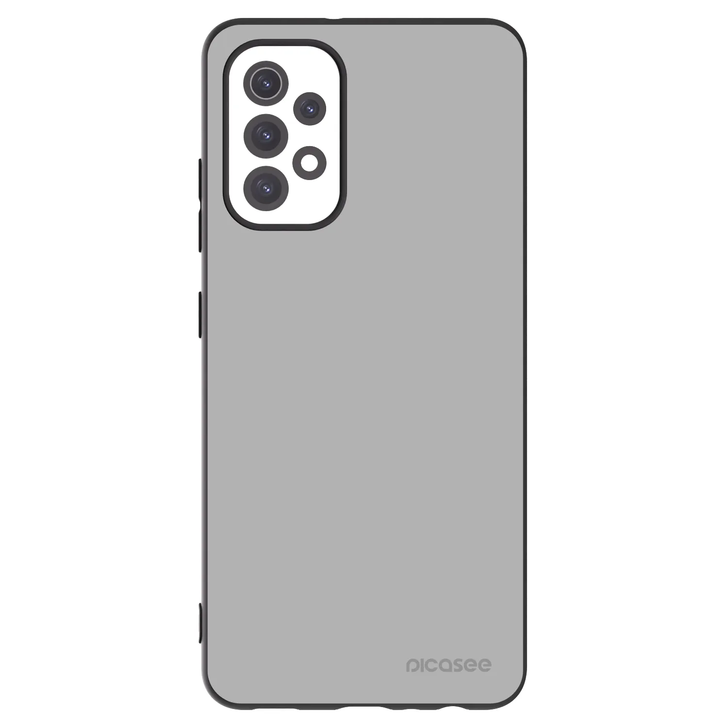 Picasee Samsung Galaxy A32 5G A326B Hülle - Schwarzes Silikon - Stone
