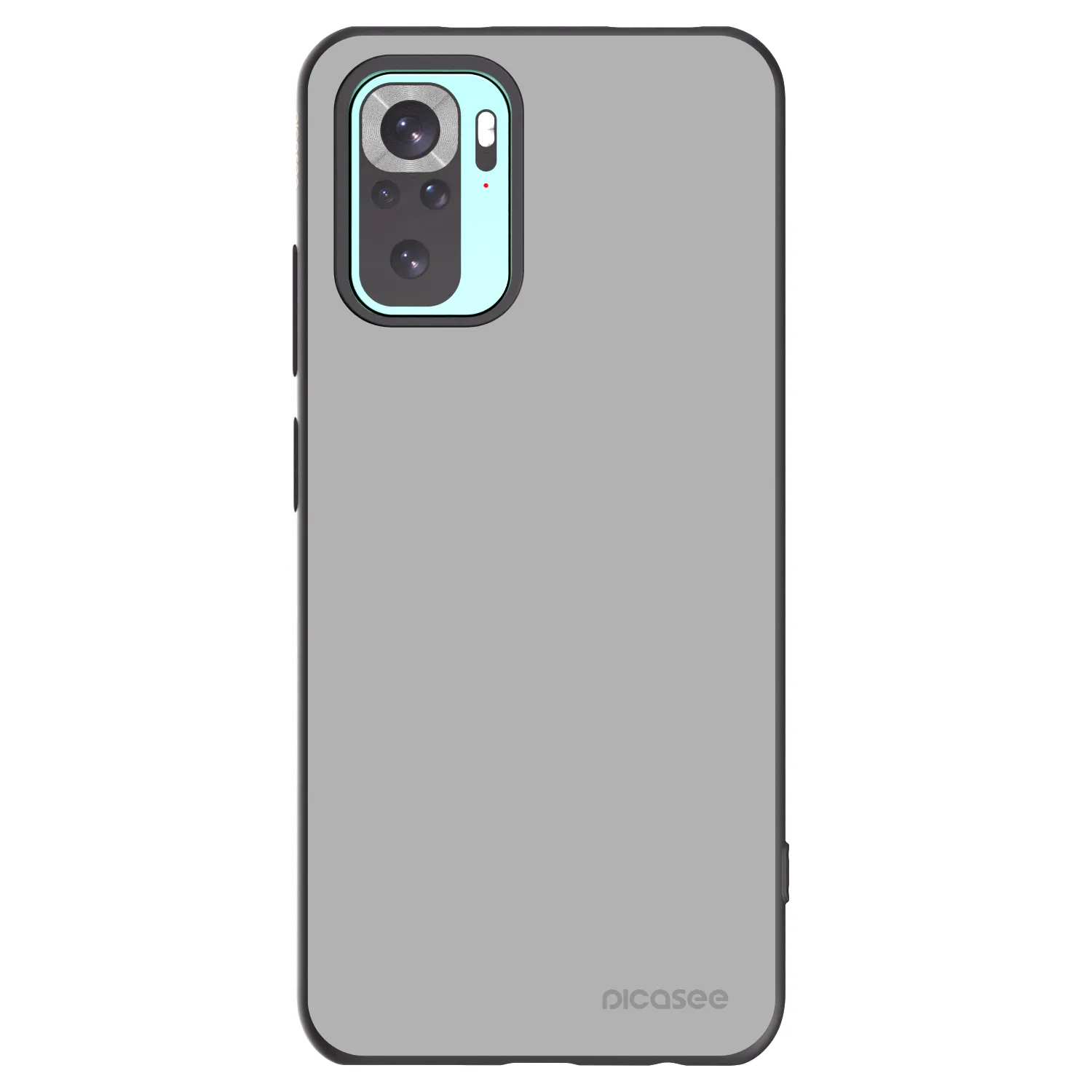 Picasee Xiaomi Redmi Note 10 Pro Hülle - Schwarzes Silikon - Stone