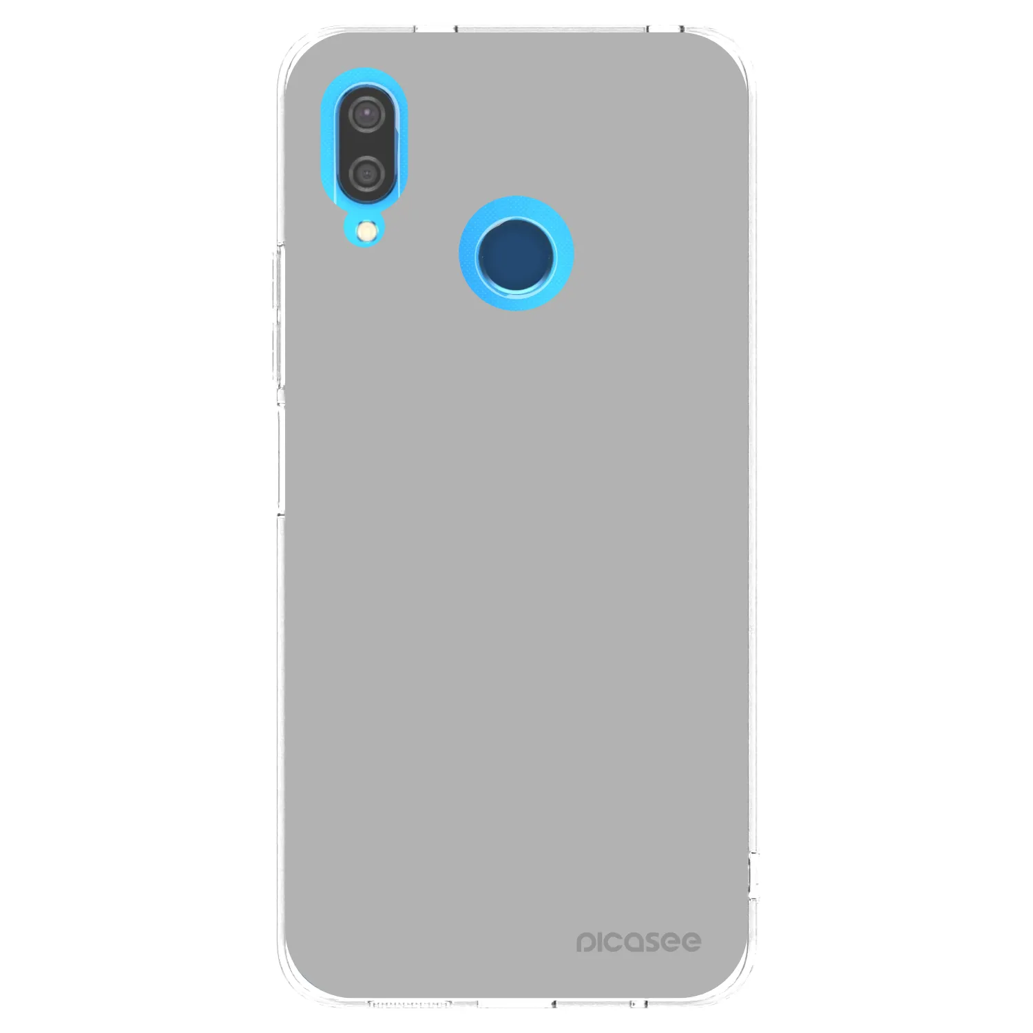 Picasee Huawei P20 Lite Hülle - Transparentes Silikon - Stone