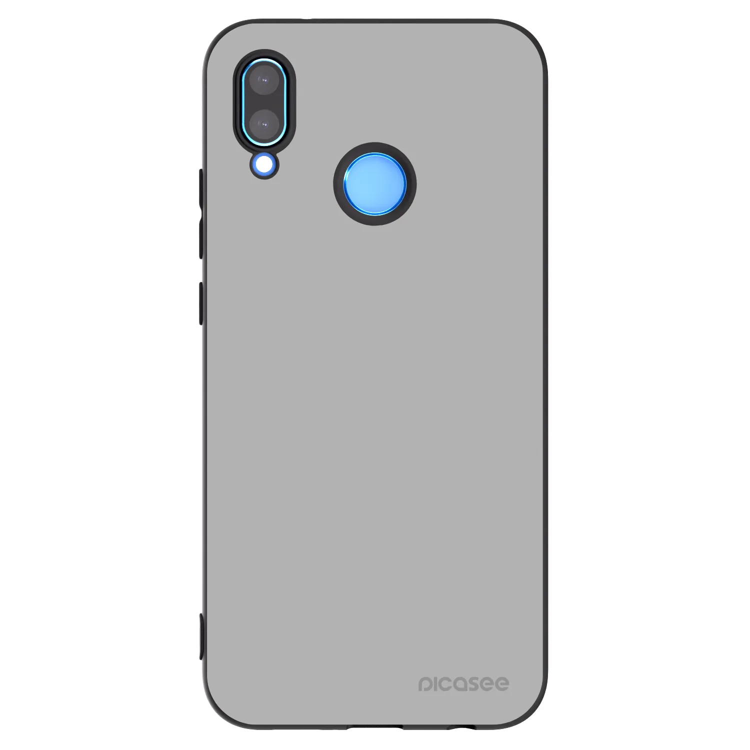 Picasee Huawei P20 Lite Hülle - Schwarzes Silikon - Stone