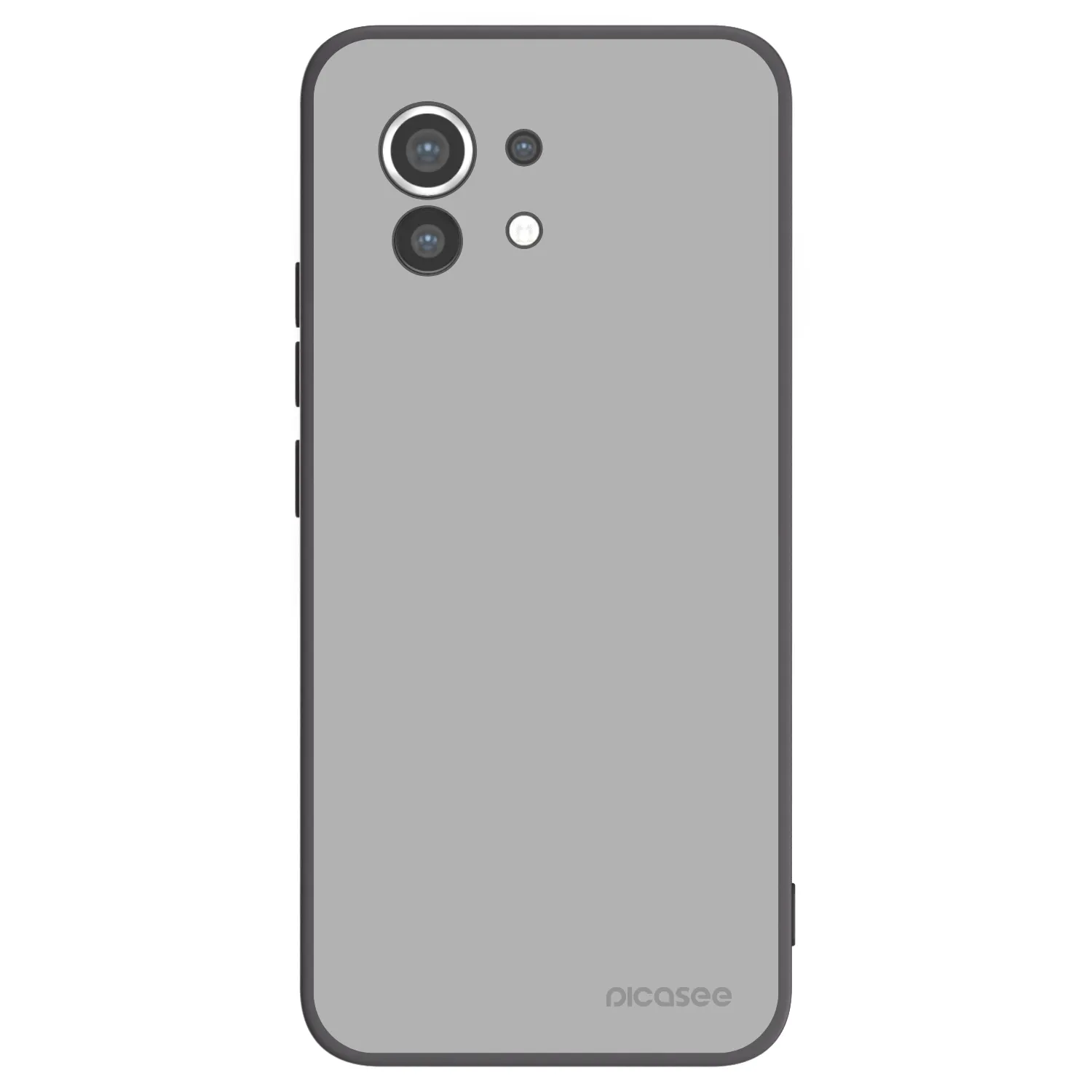 Picasee Xiaomi Mi 11 Hülle - Schwarzes Silikon - Stone