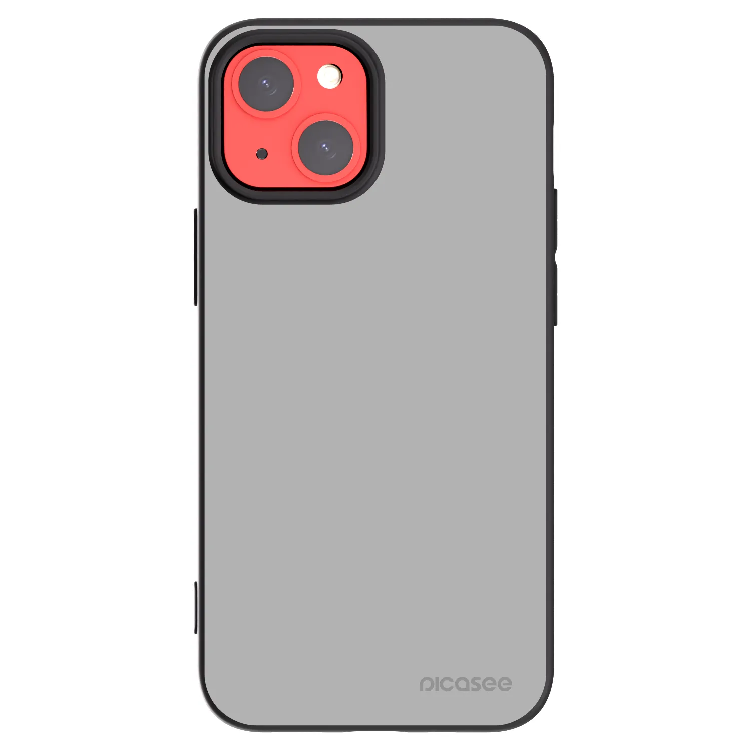 Picasee Apple iPhone 13 mini Hülle - Schwarzes Silikon - Stone