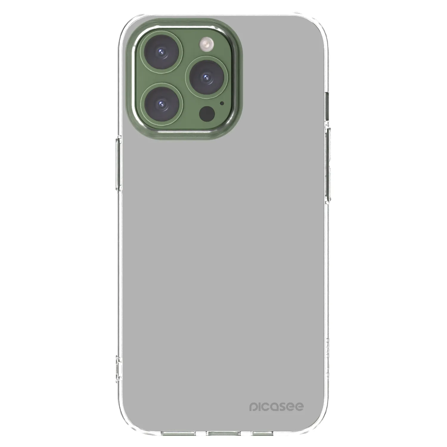 Picasee Apple iPhone 13 Pro Hülle - Transparentes Silikon - Stone