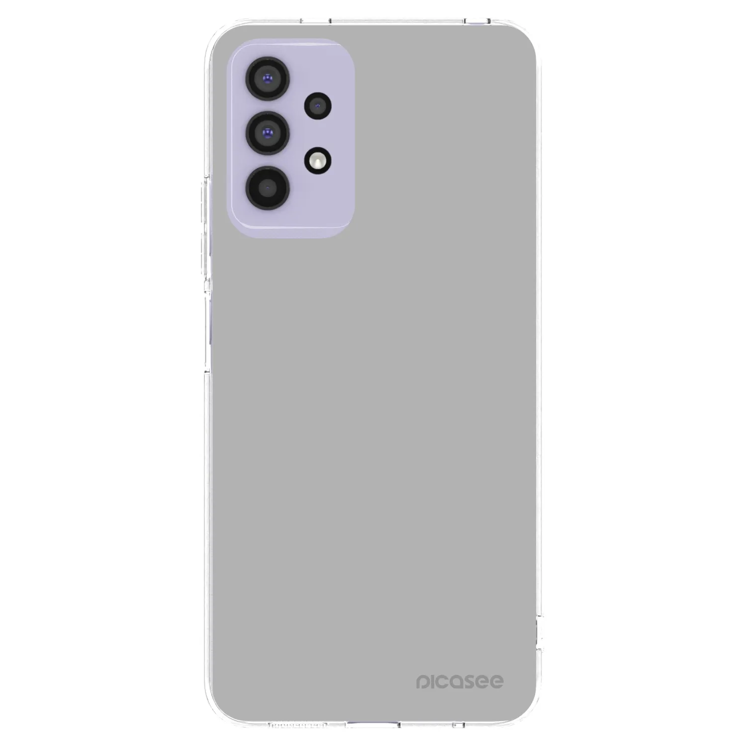 Picasee Samsung Galaxy A32 4G SM-A325F Hülle - Transparentes Silikon - Stone