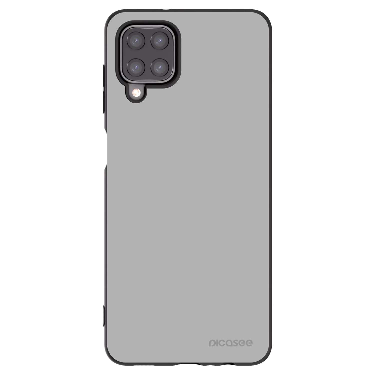 Picasee Samsung Galaxy M12 M127F Hülle - Schwarzes Silikon - Stone