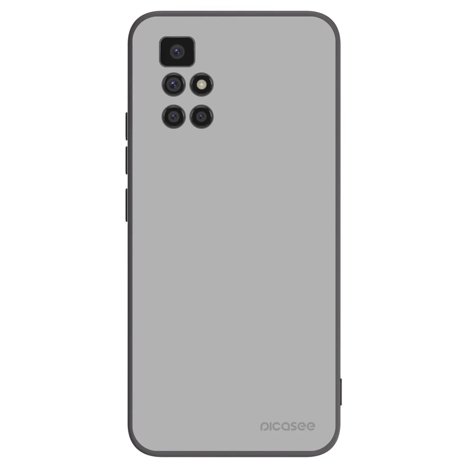 Picasee Xiaomi Redmi 10 Hülle - Schwarzes Silikon - Stone