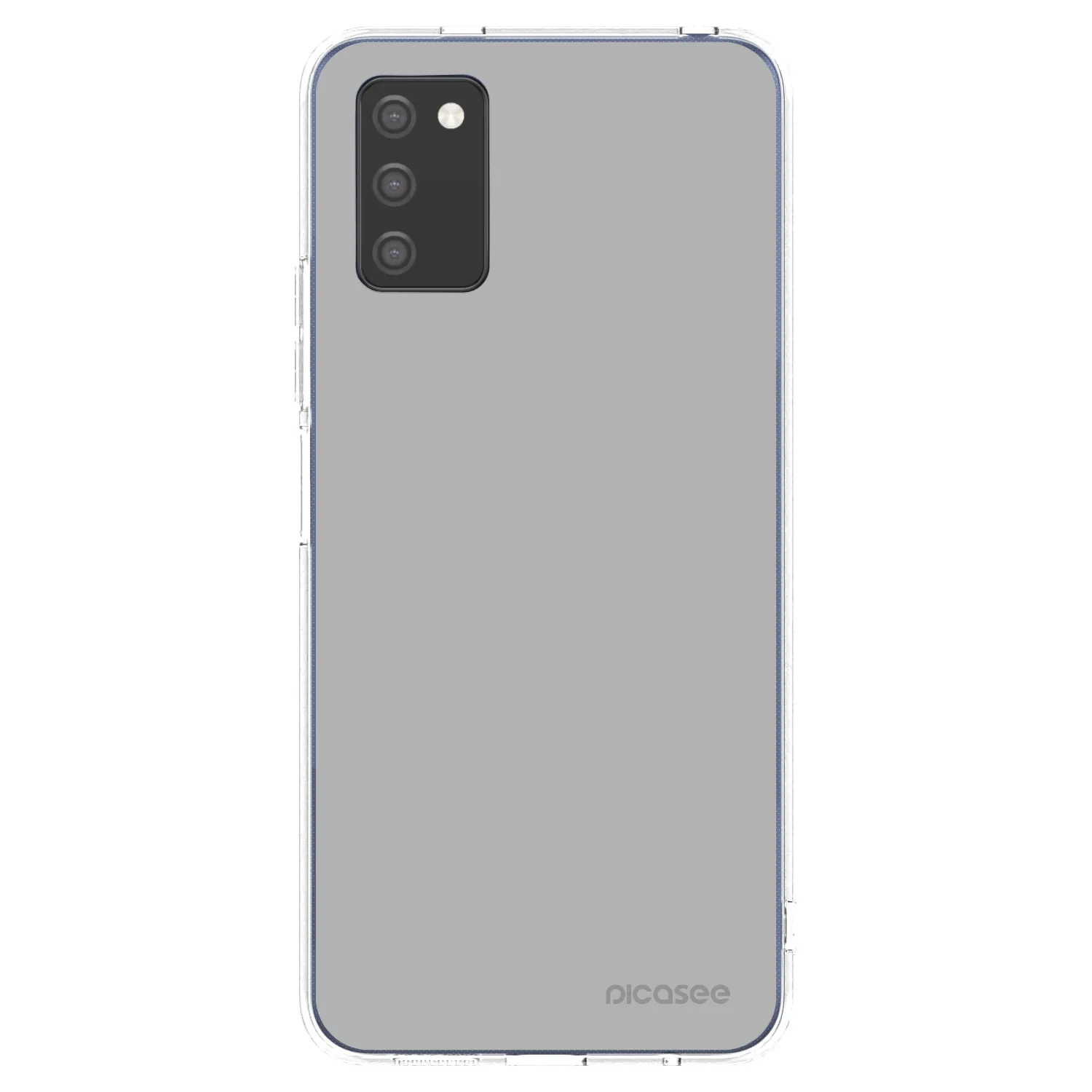 Picasee Samsung Galaxy A03s A037G Hülle - Transparentes Silikon - Stone