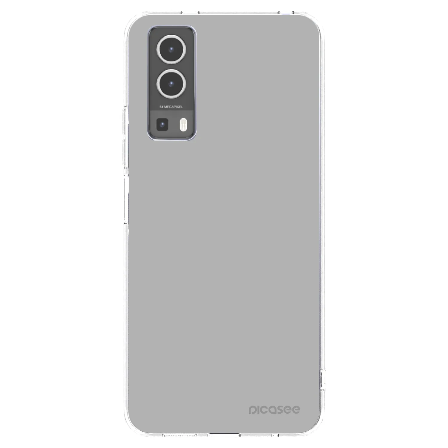 Picasee Vivo Y72 5G Hülle - Transparentes Silikon - Stone