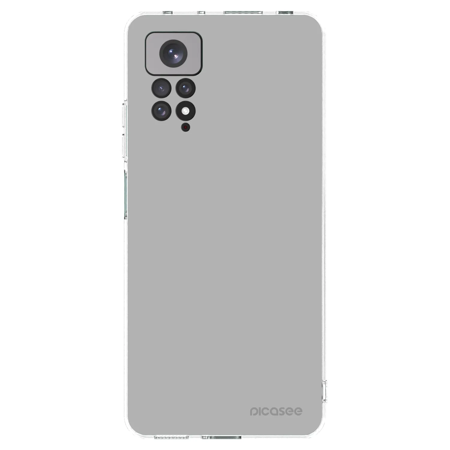 Picasee Xiaomi Redmi Note 11S 4G Hülle - Transparentes Silikon - Stone