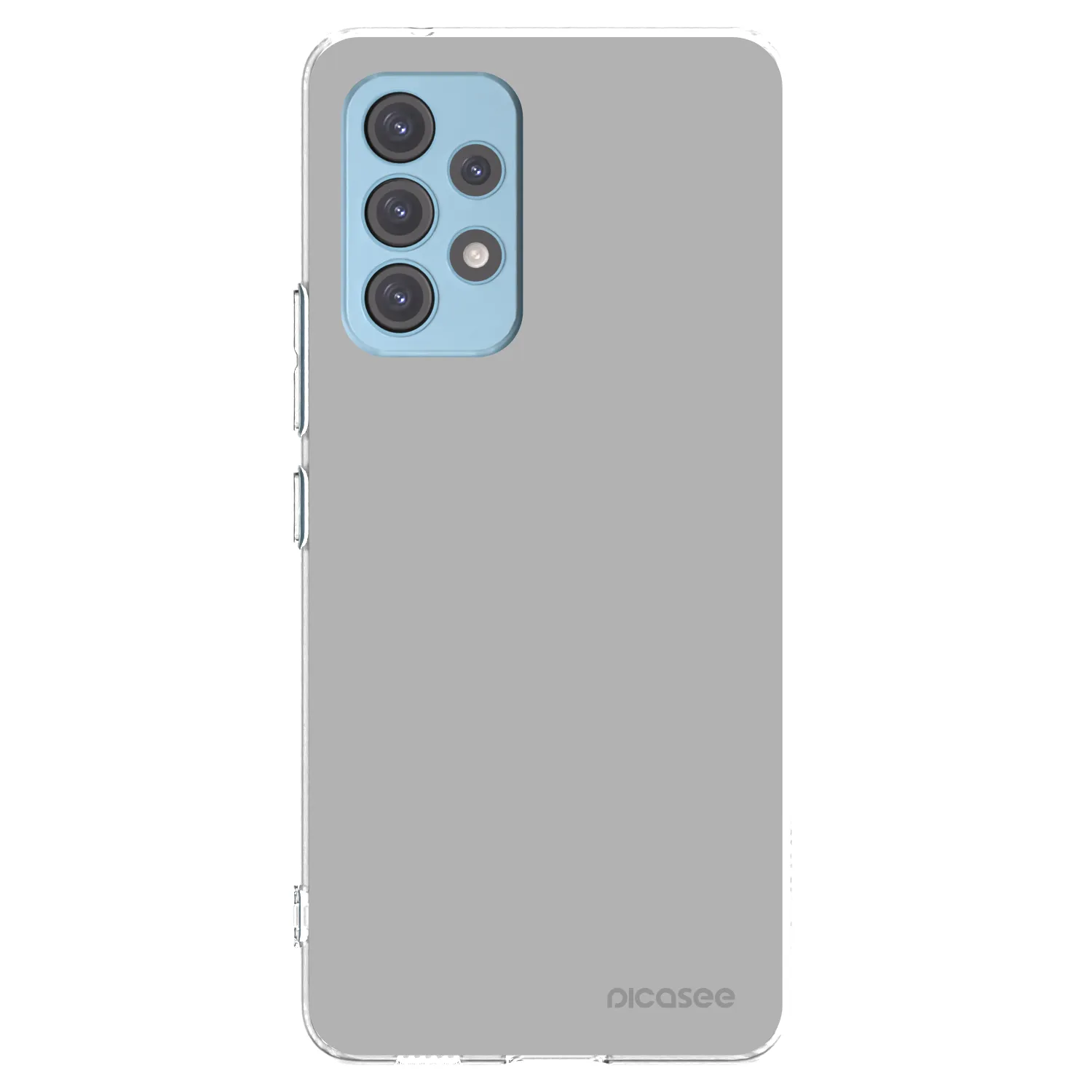 Picasee Samsung Galaxy A53 5G A536 Hülle - Transparentes Silikon - Stone