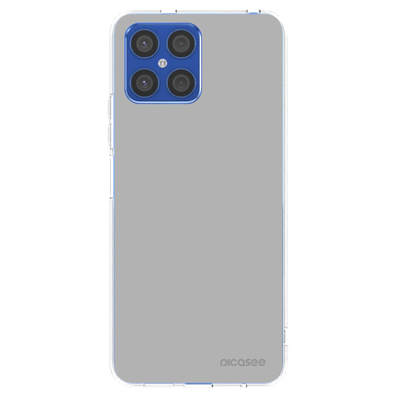 Picasee Honor X8 4G Hülle - Transparentes Silikon - Stone