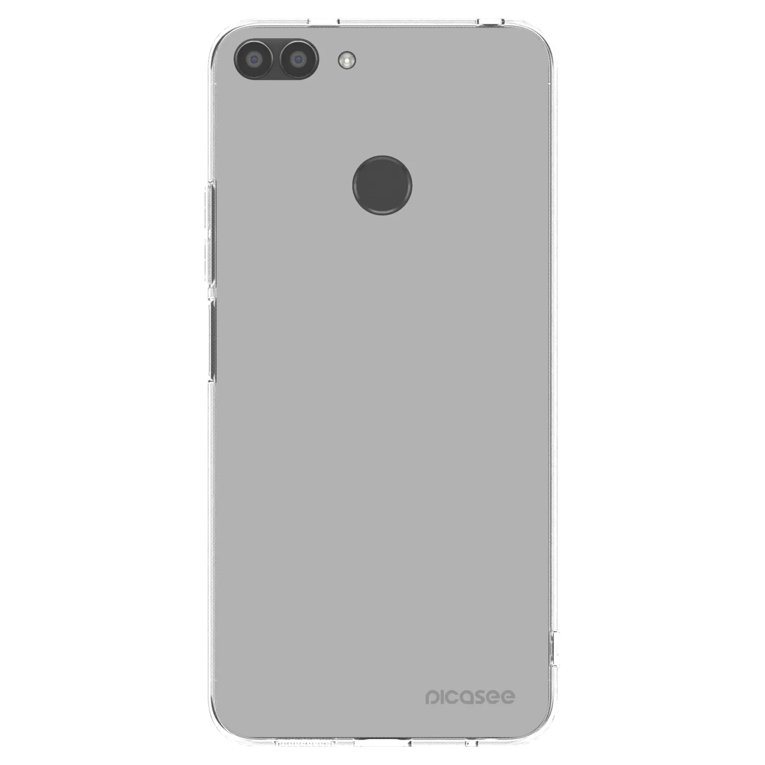 Picasee Huawei P Smart Hülle - Transparentes Silikon - Stone