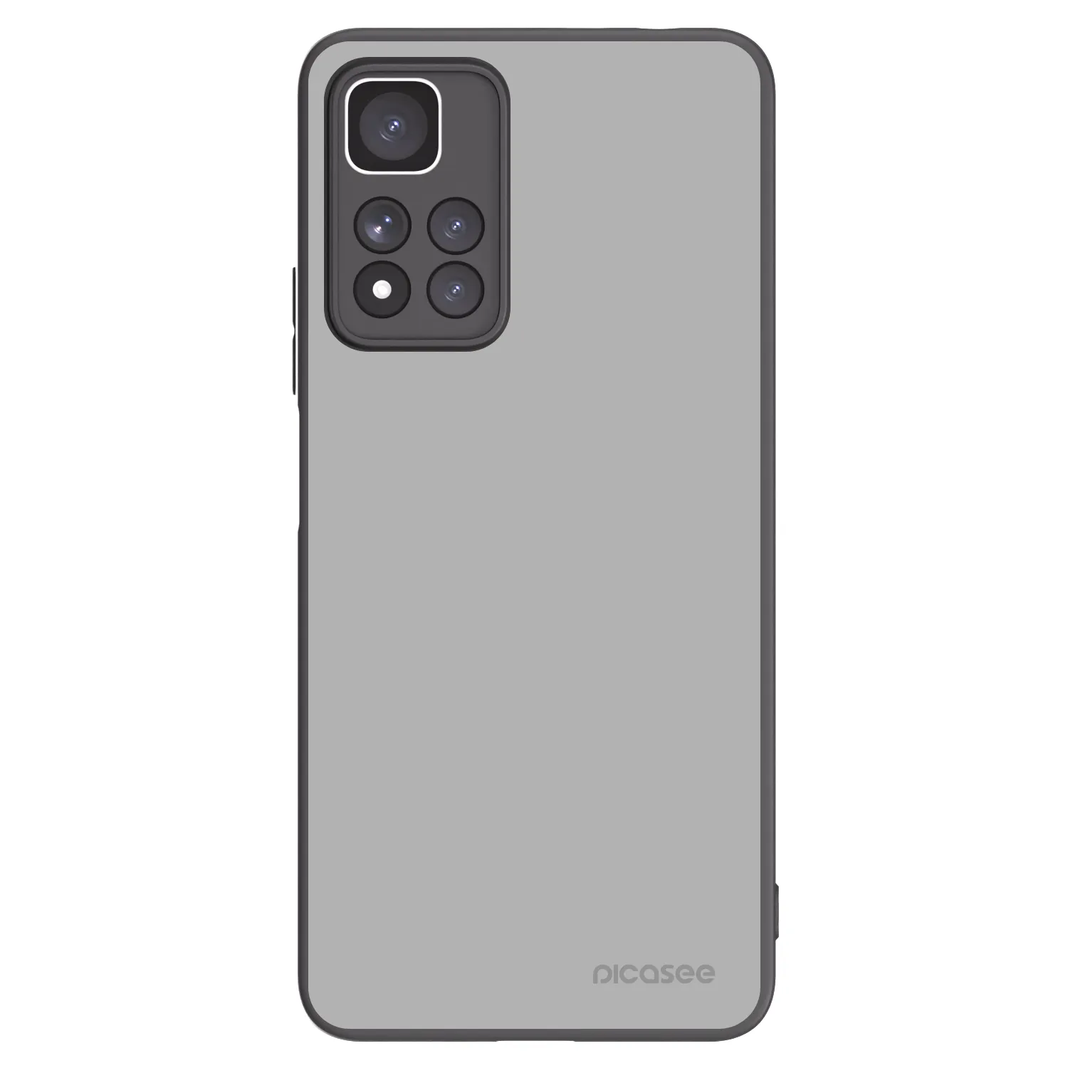 Picasee Xiaomi Redmi Note 11 Pro+ 5G Hülle - Schwarzes Silikon - Stone