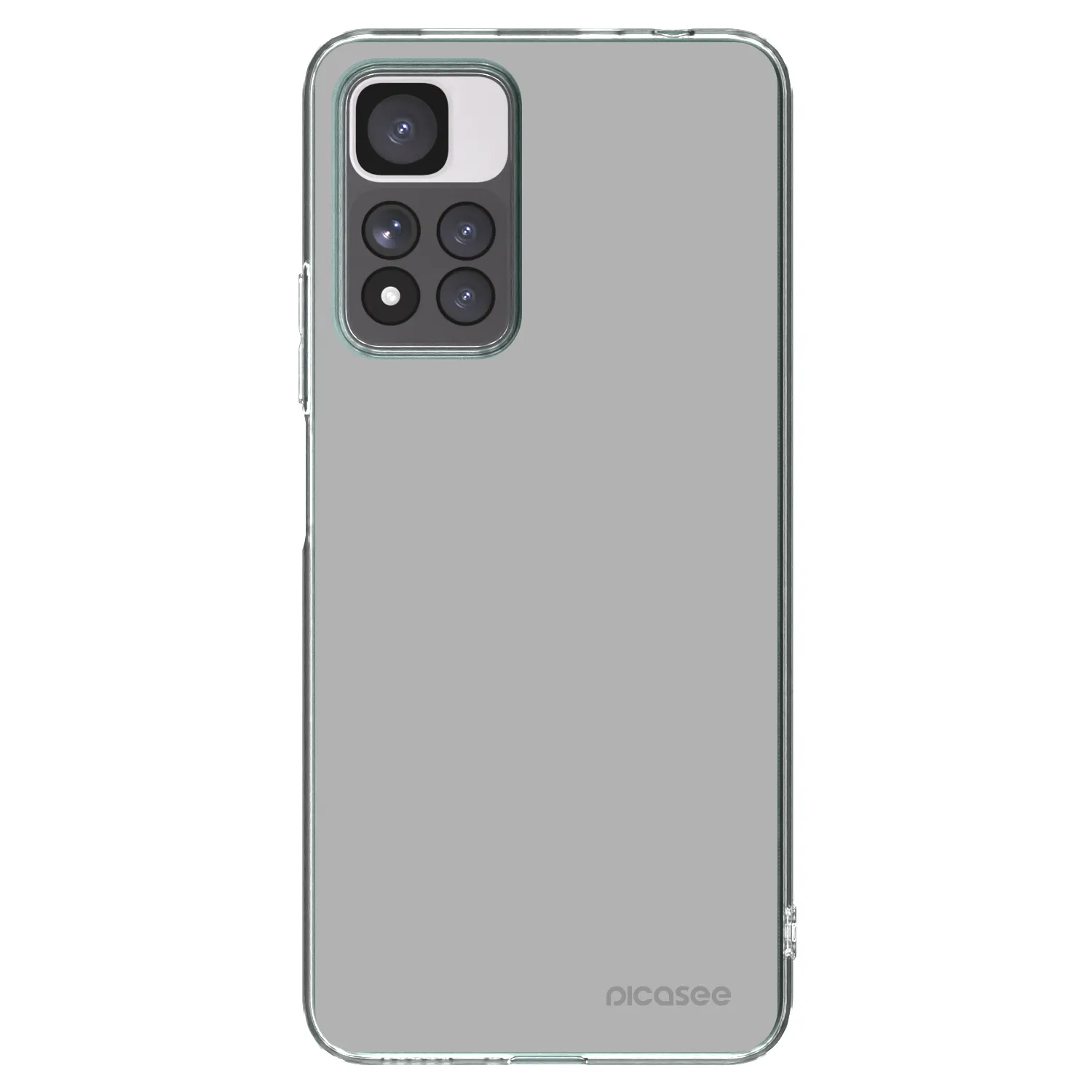 Picasee Xiaomi Redmi Note 11 Pro+ 5G Hülle - Transparentes Silikon - Stone