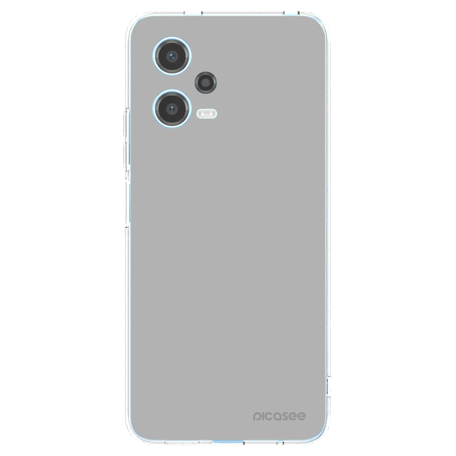 Picasee Xiaomi Redmi Note 12 5G Hülle - Transparentes Silikon - Stone