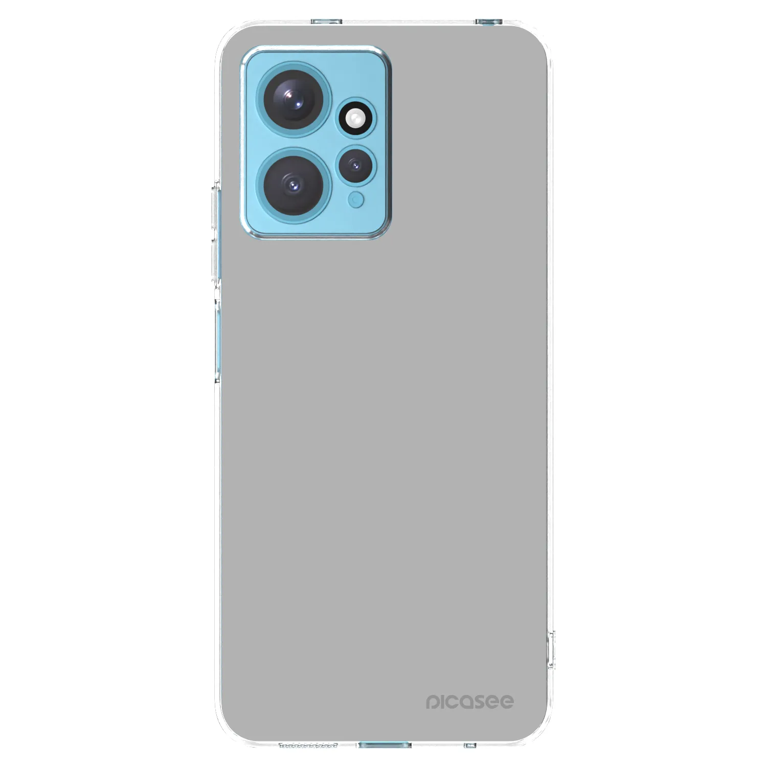 Picasee Xiaomi Redmi Note 12 4G Hülle - Transparentes Silikon - Stone