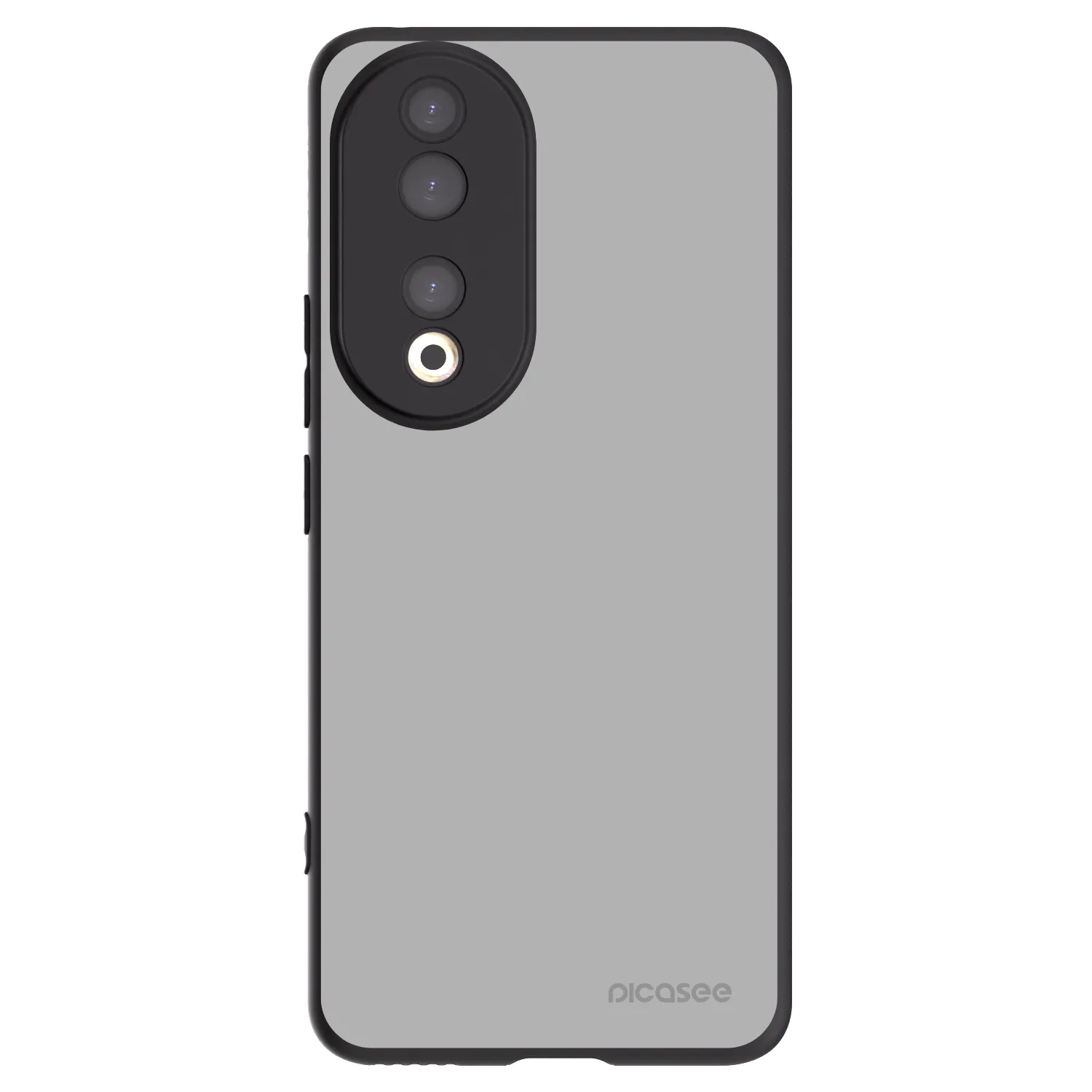 Picasee Honor 90 5G Hülle - Schwarzes Silikon - Stone