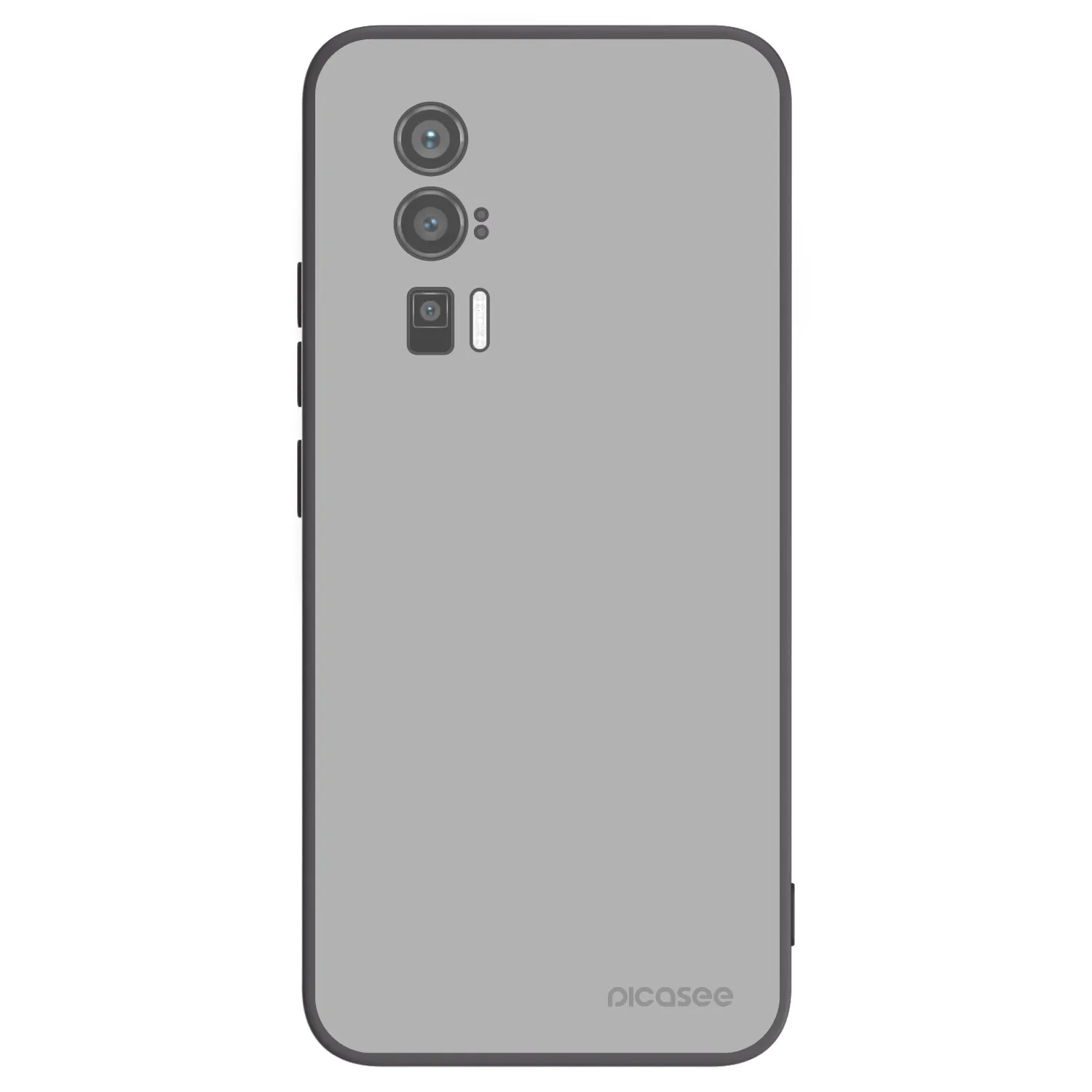 Picasee Xiaomi Poco F5 Pro 5G Hülle - Schwarzes Silikon - Stone
