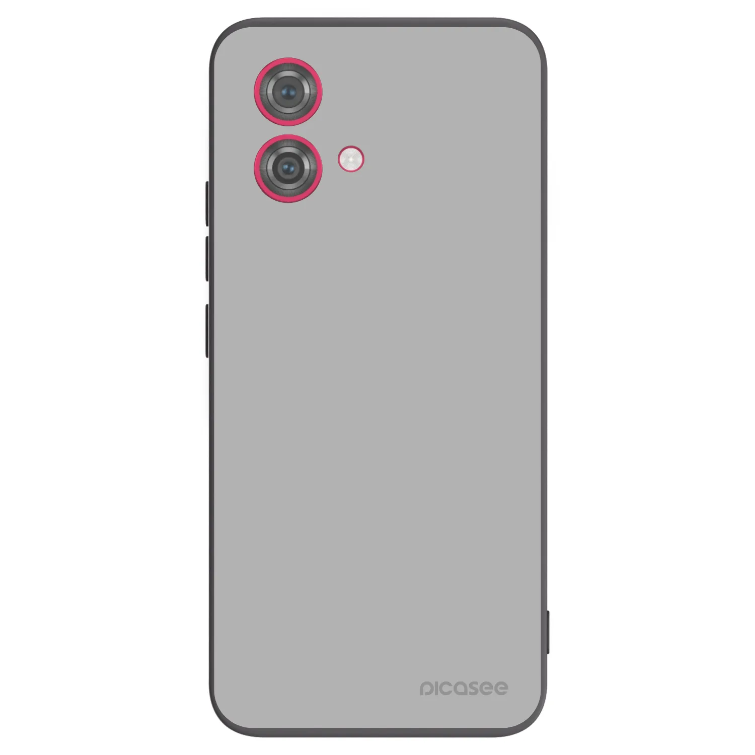 Picasee Motorola Moto G84 5G Hülle - Schwarzes Silikon - Stone