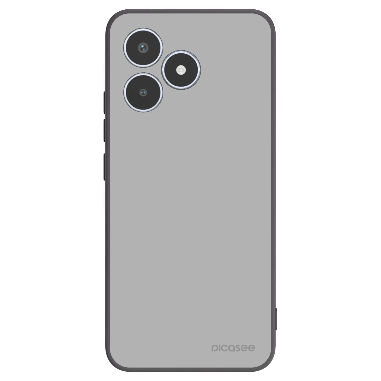 Picasee Realme C53 Hülle - Schwarzes Silikon - Stone