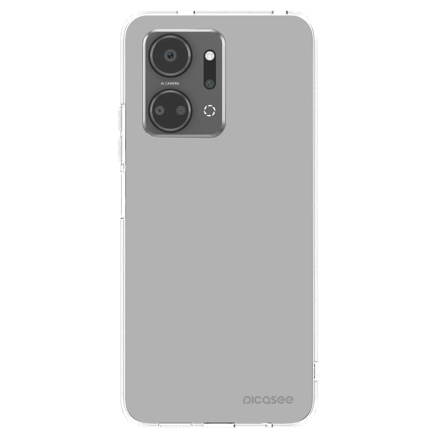 Picasee Honor X7a Hülle - Transparentes Silikon - Stone