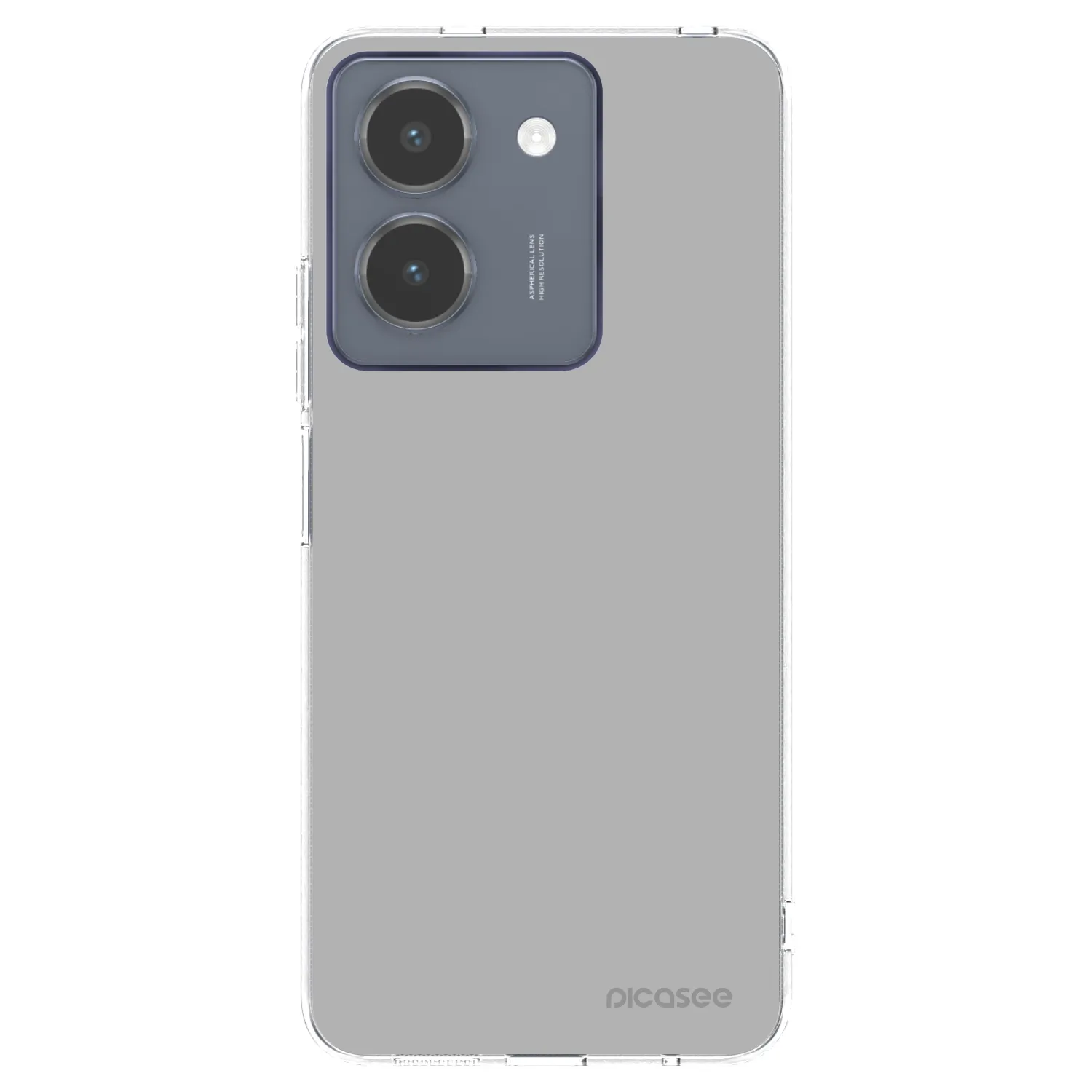 Picasee Vivo Y36 4G Hülle - Transparentes Silikon - Stone