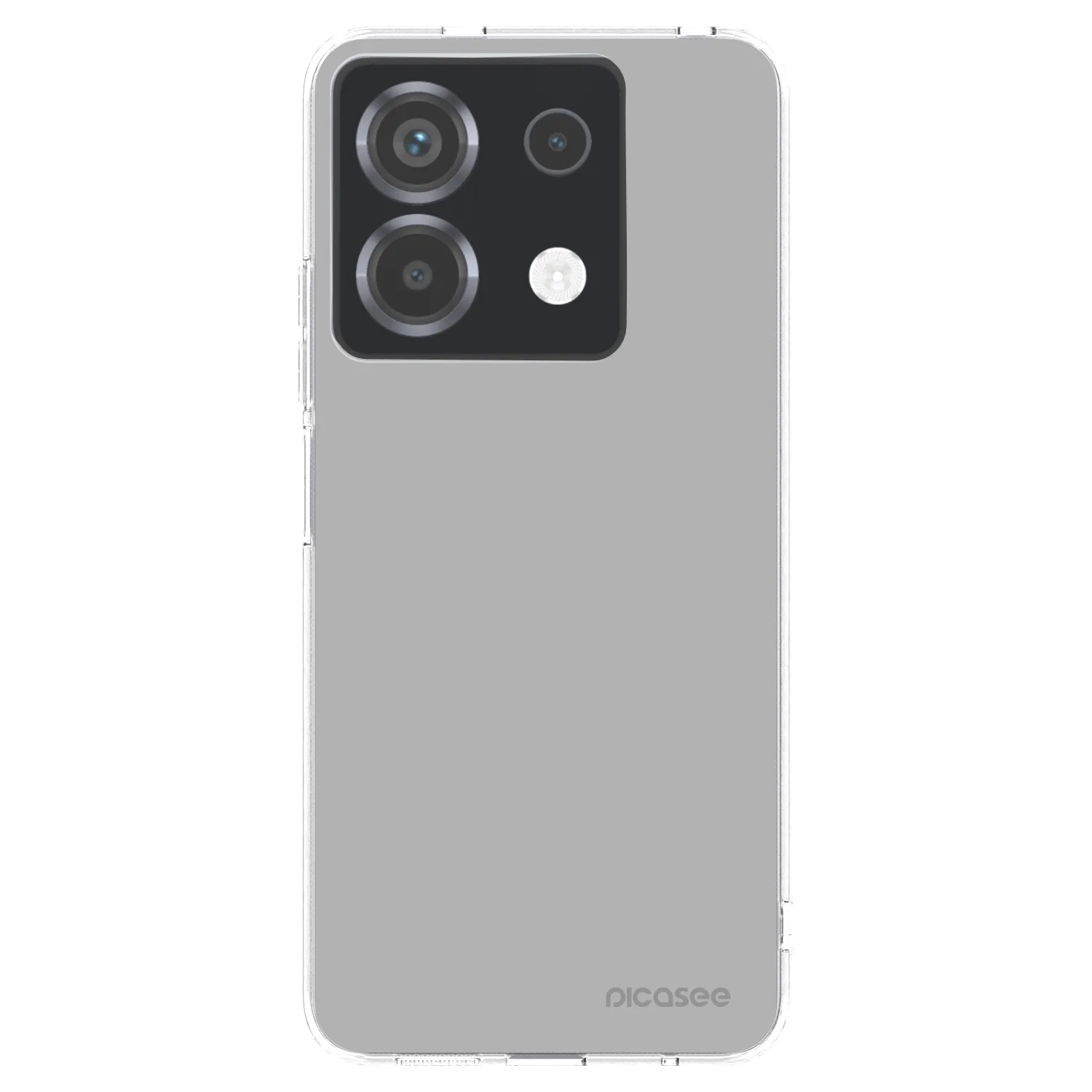 Picasee Xiaomi Poco X6 Hülle - Transparentes Silikon - Stone