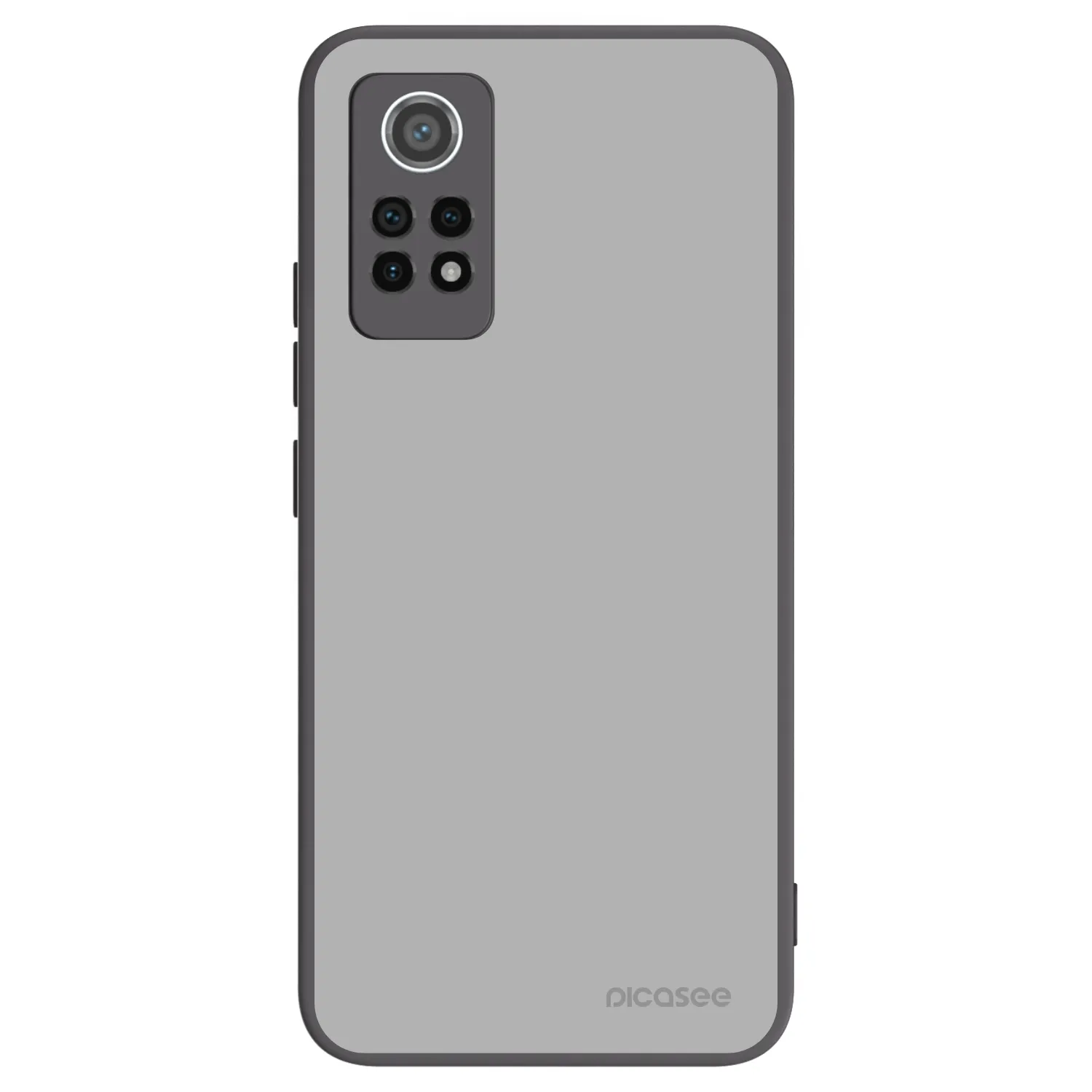 Picasee Xiaomi Redmi Note 12 Pro 4G Hülle - Schwarzes Silikon - Stone