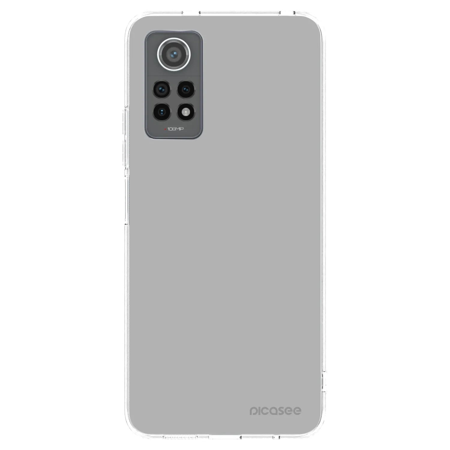 Picasee Xiaomi Redmi Note 12 Pro 4G Hülle - Transparentes Silikon - Stone