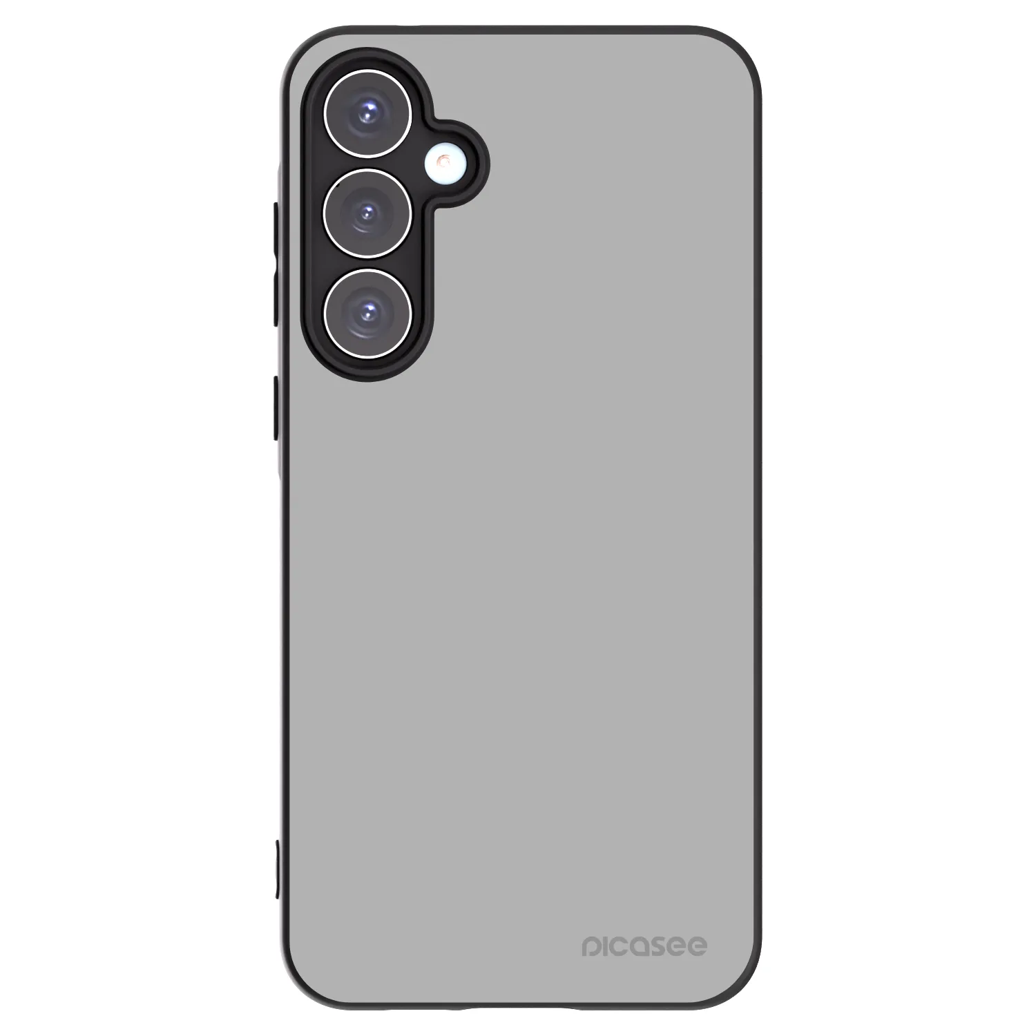 Picasee Samsung Galaxy A55 5G A556B Hülle - Schwarzes Silikon - Stone