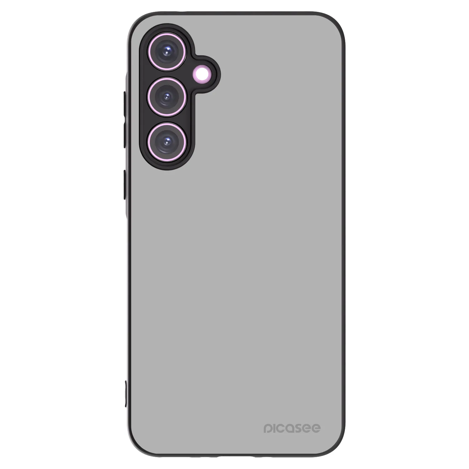 Picasee Samsung Galaxy A35 5G A356B Hülle - Schwarzes Silikon - Stone