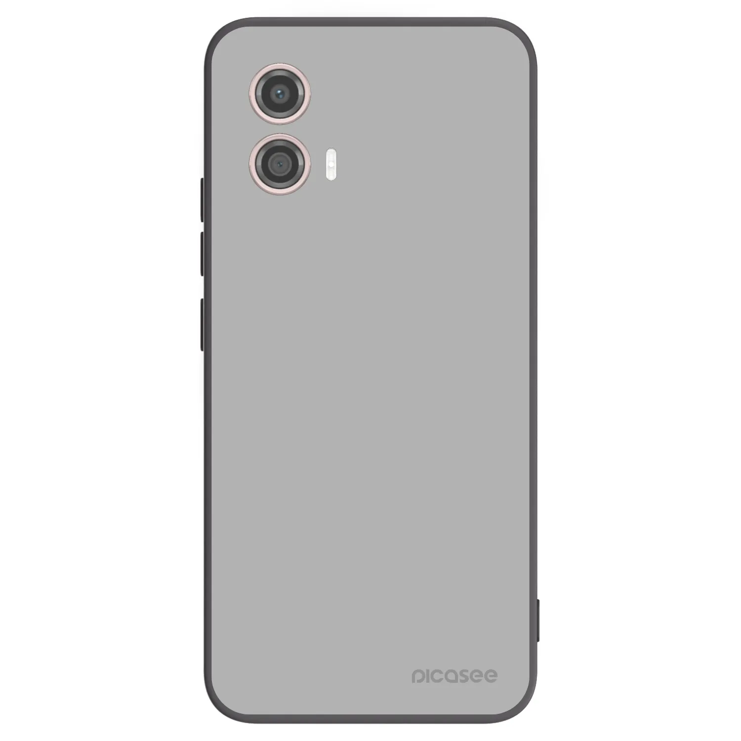 Picasee Motorola Moto G53 5G Hülle - Schwarzes Silikon - Stone