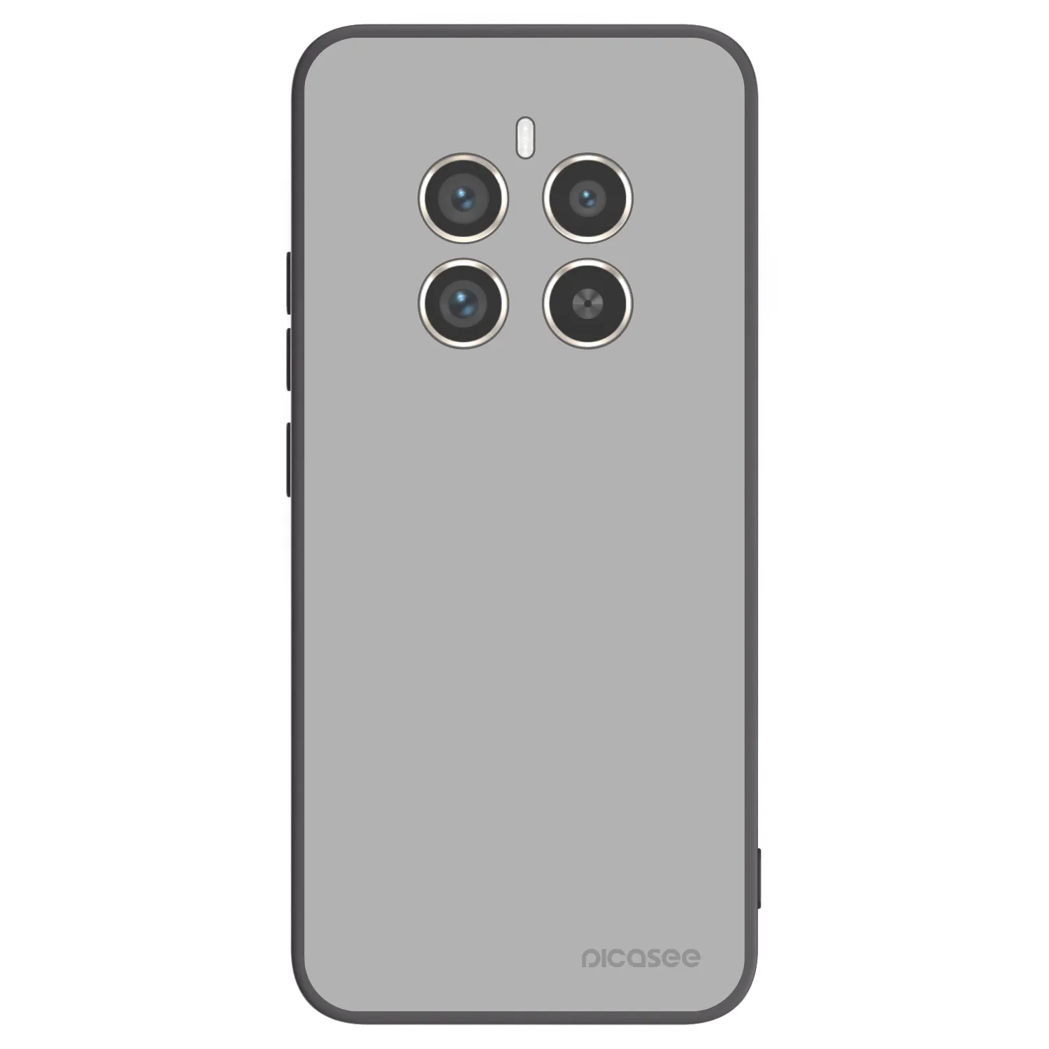 Picasee Realme 12 Pro 5G Hülle - Schwarzes Silikon - Stone