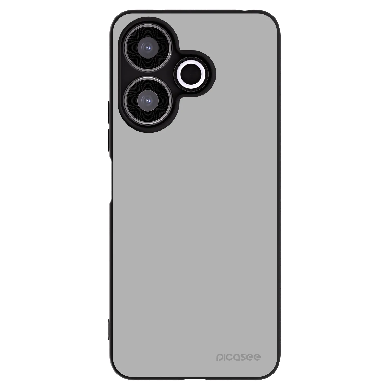 Picasee Xiaomi Redmi 13 4G Hülle - Schwarzes Silikon - Stone