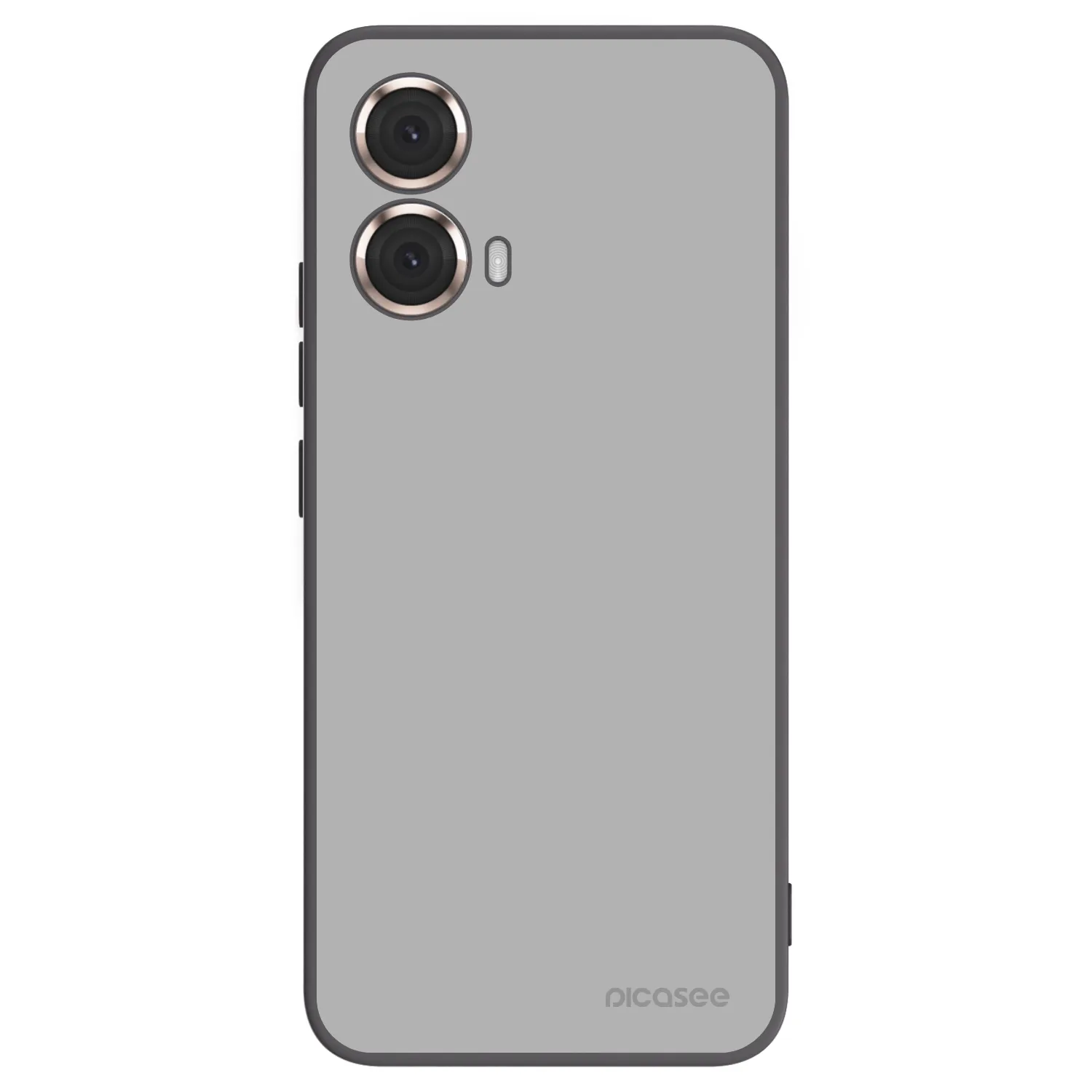 Picasee Motorola Moto G85 Hülle - Schwarzes Silikon - Stone