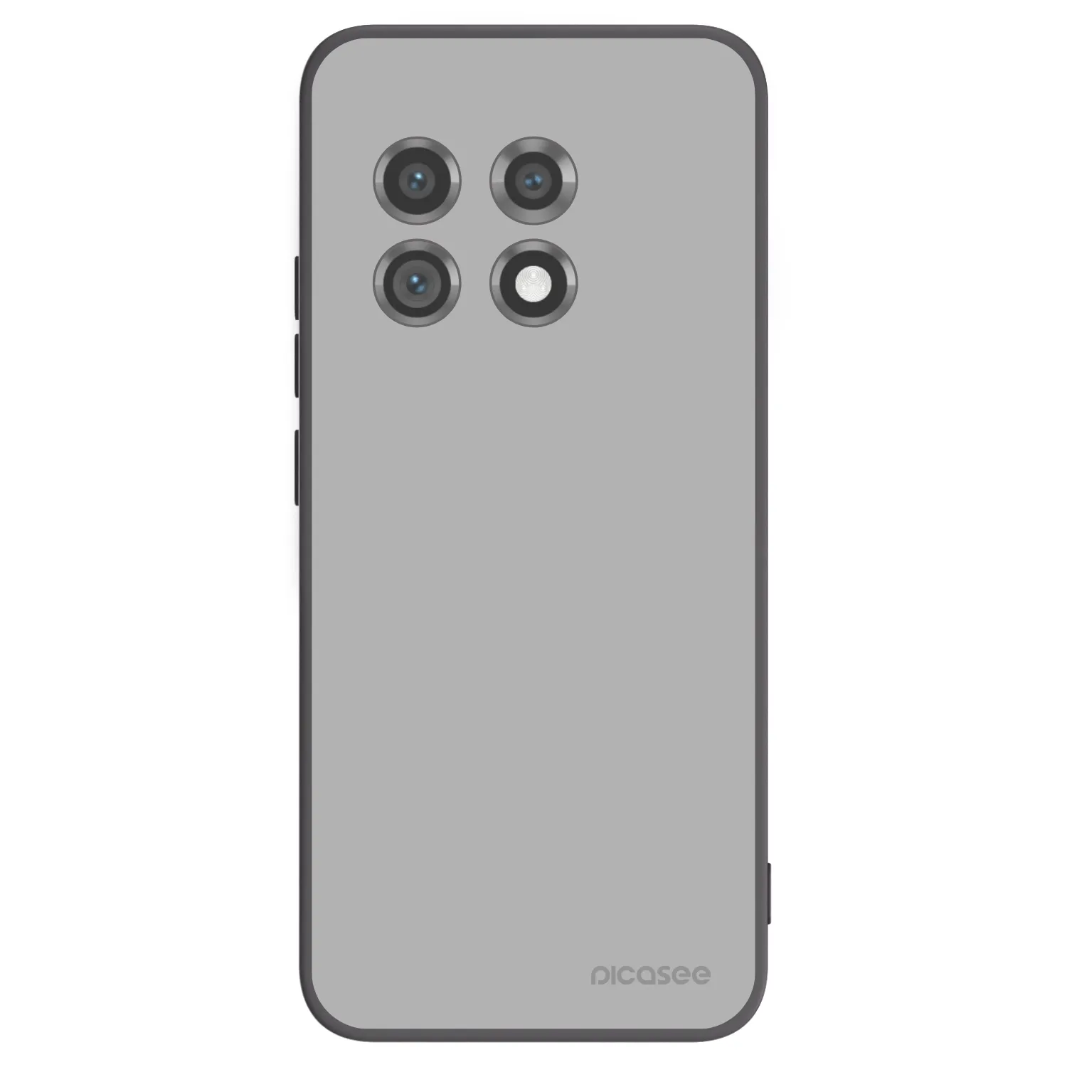Picasee OnePlus 11 5G Hülle - Schwarzes Silikon - Stone