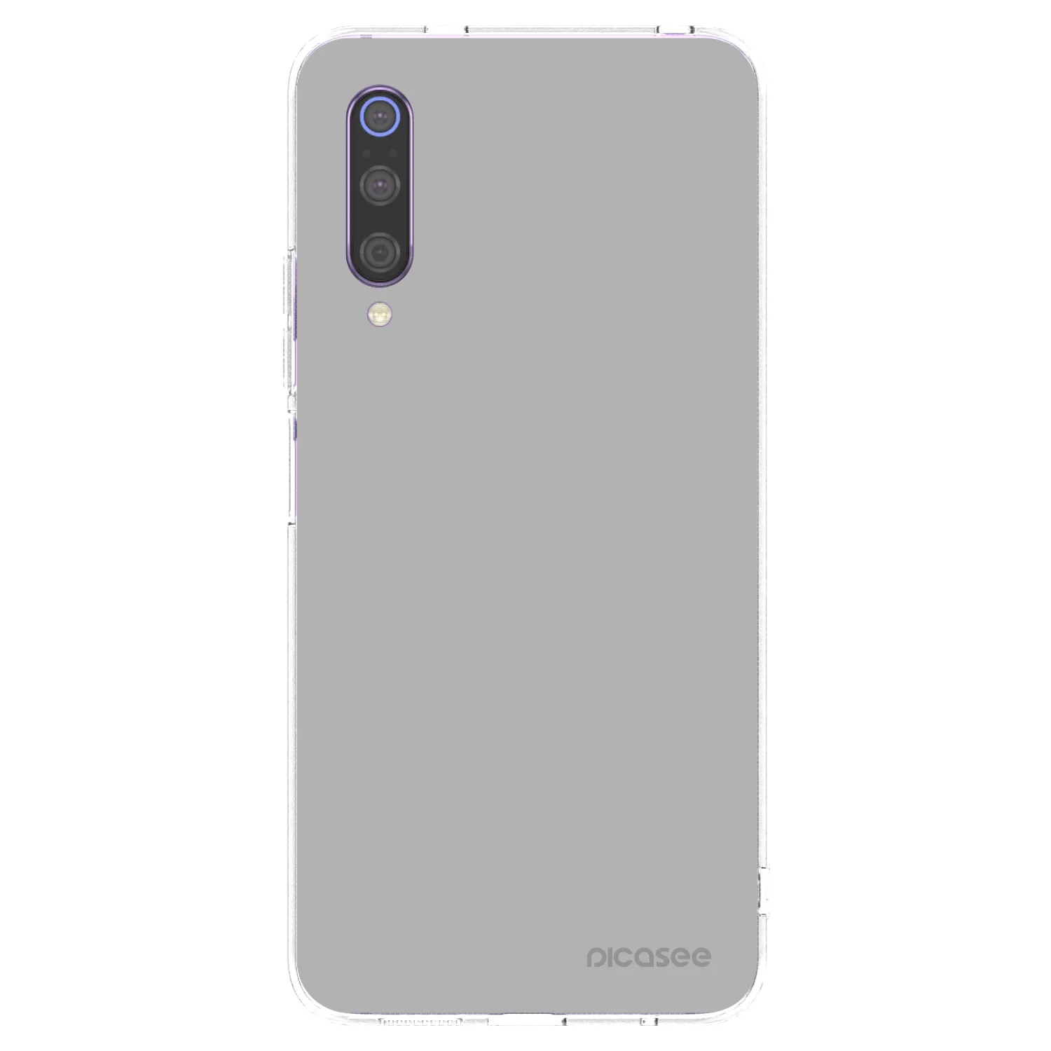 Picasee Xiaomi Mi 9 Hülle - Transparentes Silikon - Stone
