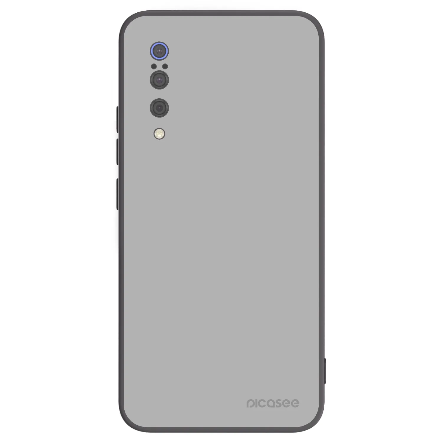 Picasee Xiaomi Mi 9 Hülle - Schwarzes Silikon - Stone