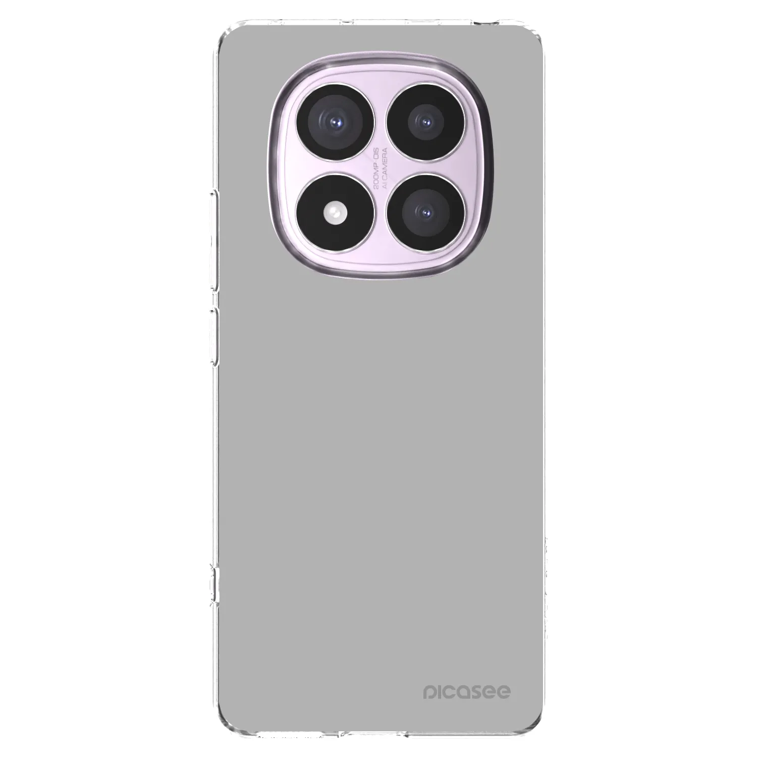 Picasee Xiaomi Redmi Note 14 Pro 5G Hülle - Transparentes Silikon - Stone