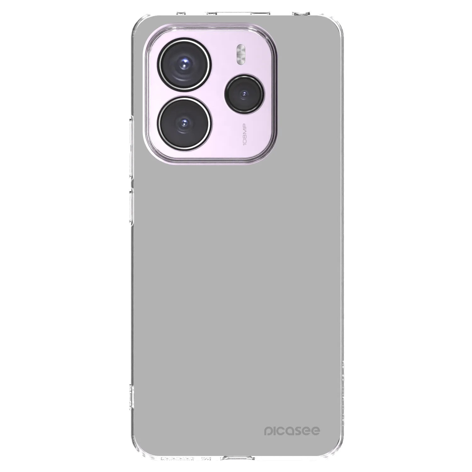 Picasee Xiaomi Redmi Note 14 5G Hülle - Transparentes Silikon - Stone
