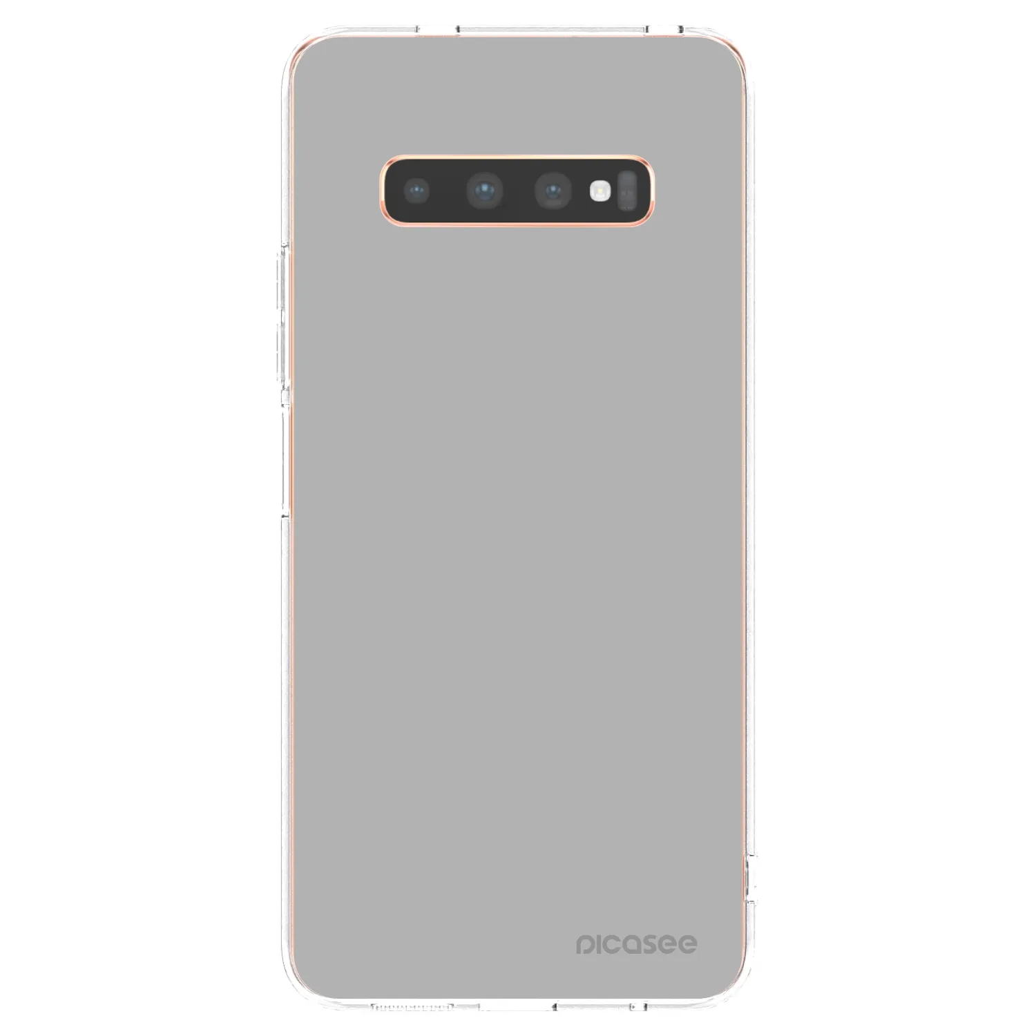 Picasee Samsung Galaxy S10 Plus G975 Hülle - Transparentes Silikon - Stone