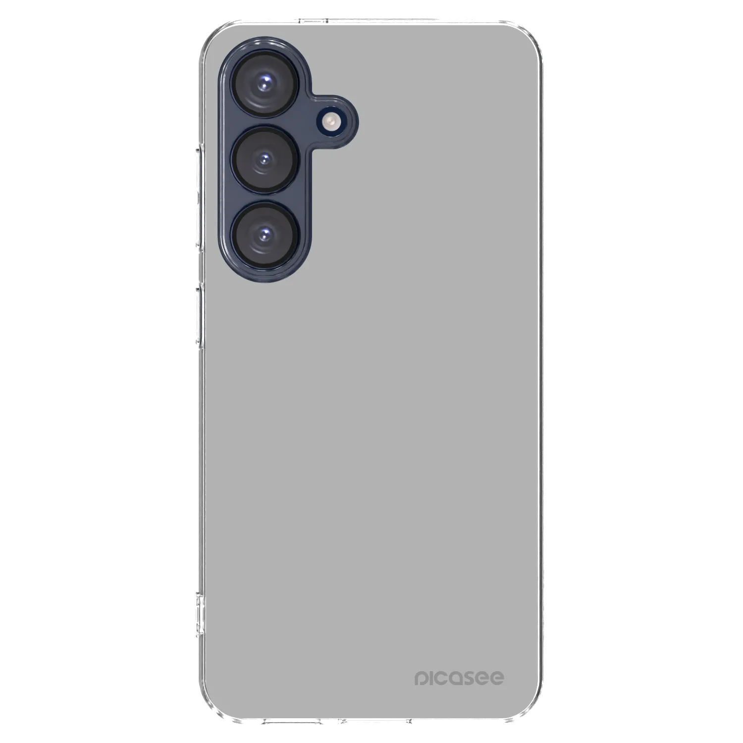 Picasee Samsung Galaxy S25 5G Hülle - Transparentes Silikon - Stone