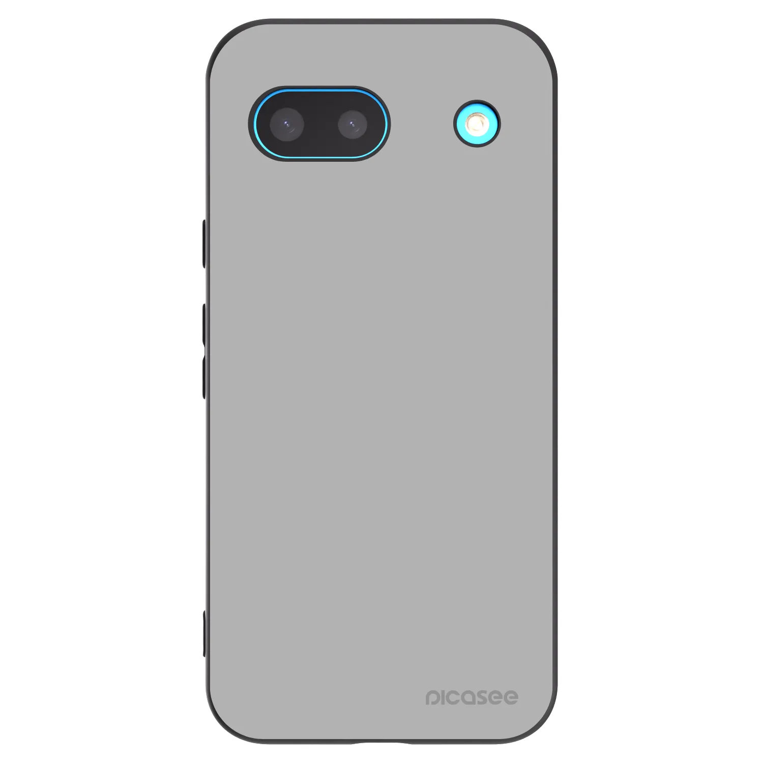 Picasee Google Pixel 8 Hülle - Schwarzes Silikon - Stone