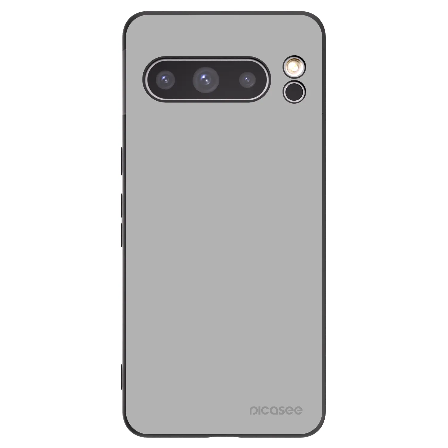 Picasee Google Pixel 8 Pro Hülle - Schwarzes Silikon - Stone