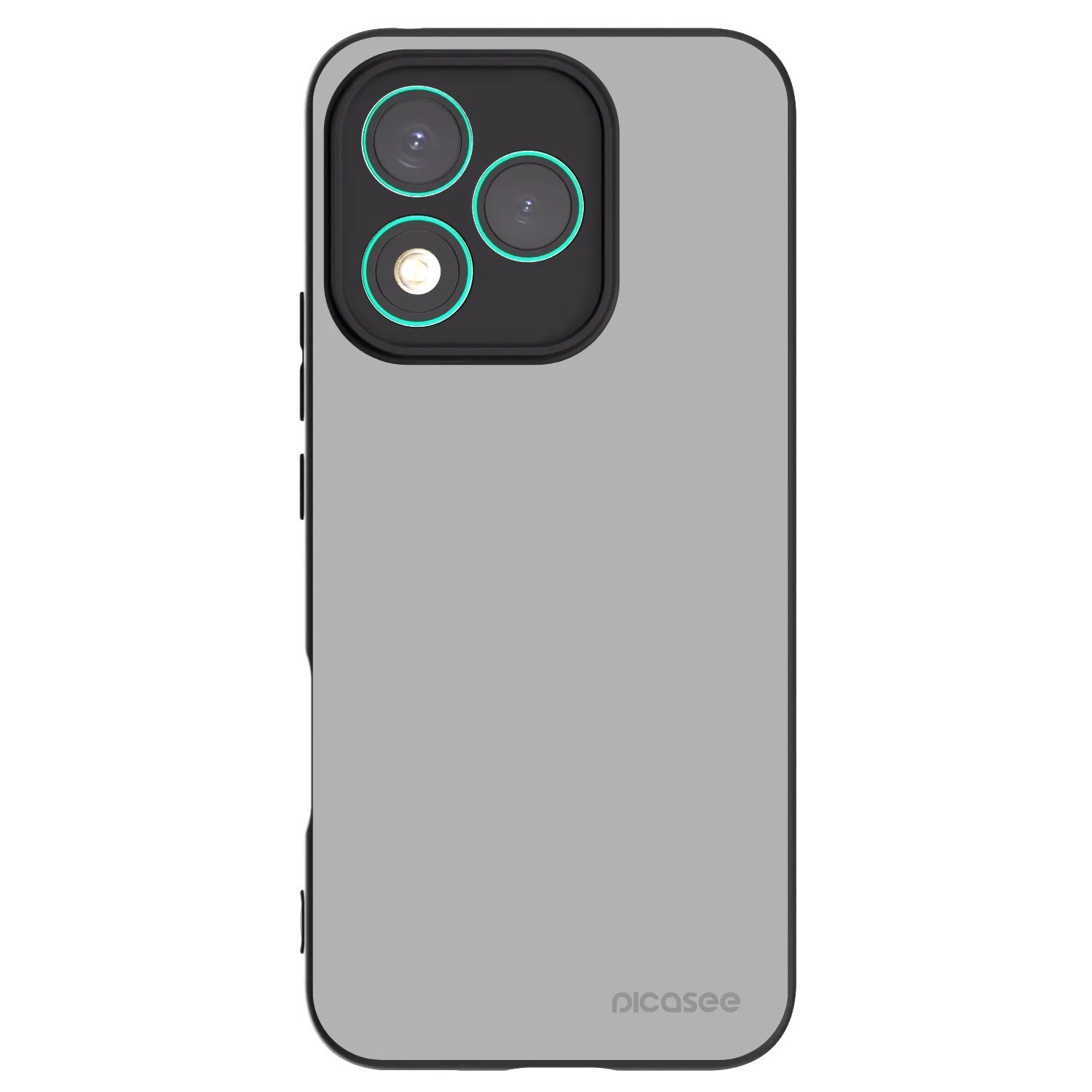 Picasee Honor 400 Lite 5G Hülle - Schwarzes Silikon - Stone