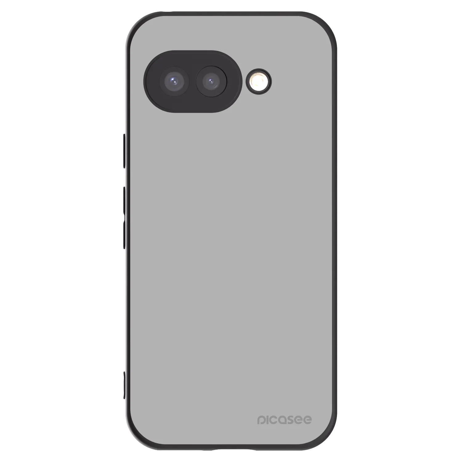 Picasee Google Pixel 9a Hülle - Schwarzes Silikon - Stone