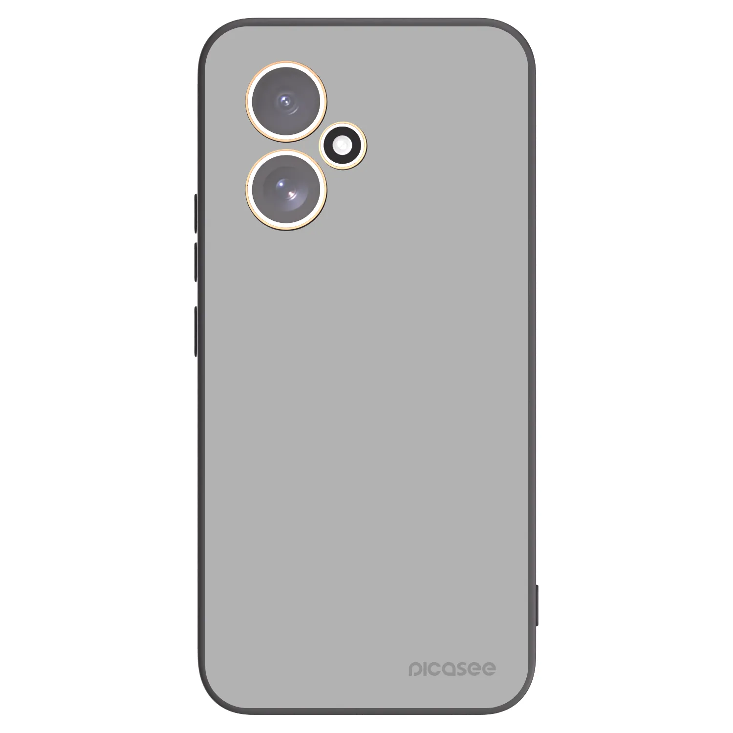 Picasee Honor 400 5G Hülle - Schwarzes Silikon - Stone