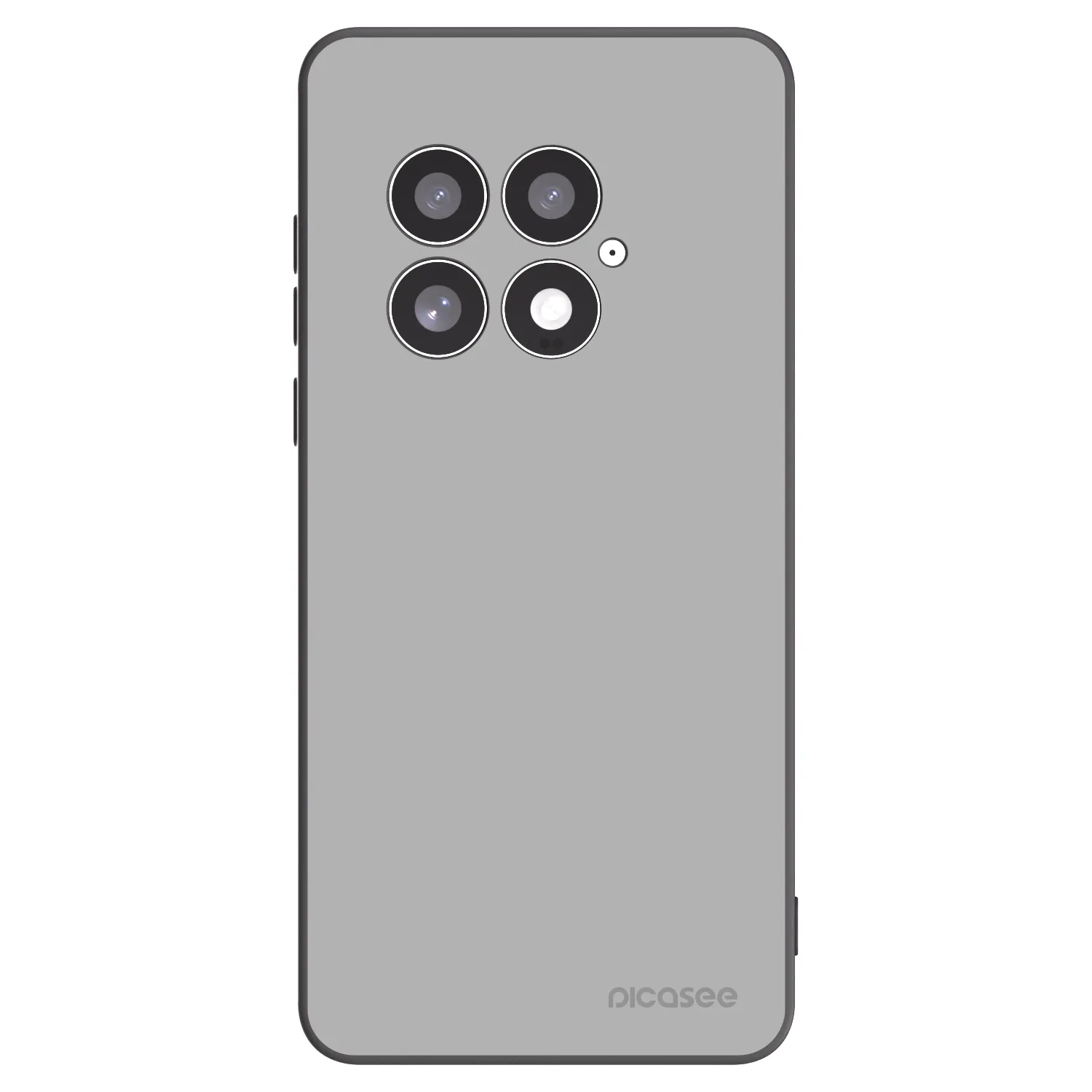 Picasee OnePlus 13 5G Hülle - Schwarzes Silikon - Stone