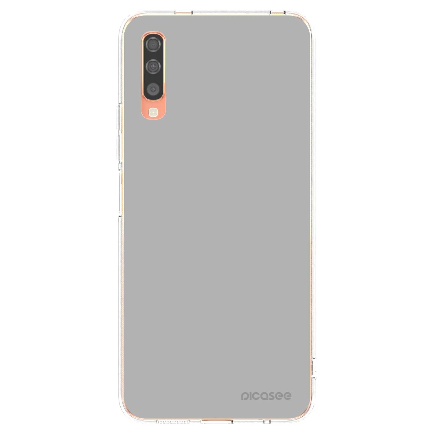 Picasee Samsung Galaxy A70 A705F Hülle - Transparentes Silikon - Stone